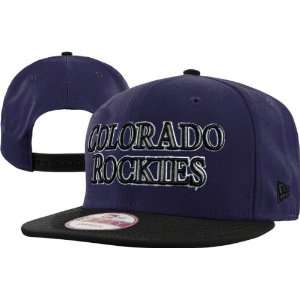   Colorado Rockies 9FIFTY Reverse Word Snapback Hat