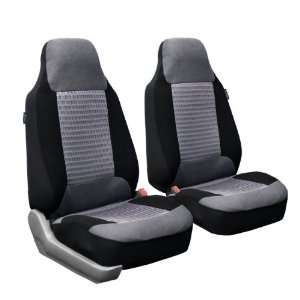 FH FB107102 Trendy Corduroy Bucket Seat Covers, Airbag compatible and 