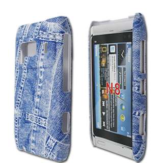 Cowboy Leather Hard Back Case Cover For Nokia N8  