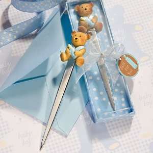  Teddy Bear Design Letter Openers   Blue 