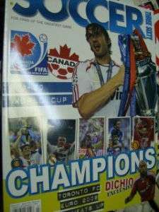 Soccer ThreeSixty 360 Canadian Mag # 10 Dichio 2007 Fifa  