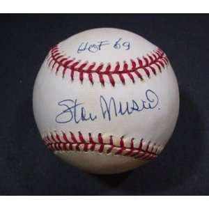 Stan Musial Signed Baseball   OBNL JSA Certified   Autographed 