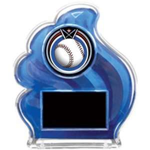  Ice Custom Baseball Trophies BLUE TROPHY   ECLIPSE Custom Baseball 