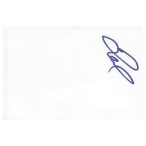  JOEL KLUG Signed Index Card In Person 