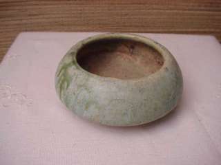 Brush McCoy Antique Arts and Crafts Art Pottery Bowl Green  