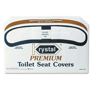  Krystal K2500   Premium Half Fold Toilet Seat Covers, 250 