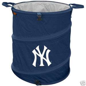 New York Yankees Cooler Trash Can Collapsable Hamper  