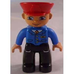  Lego Duplo Train Conductor with Red Hat Toys & Games