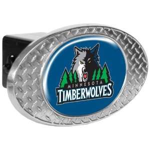  Minnesota Timberwolves Metal Diamond Plate Trailer Hitch 