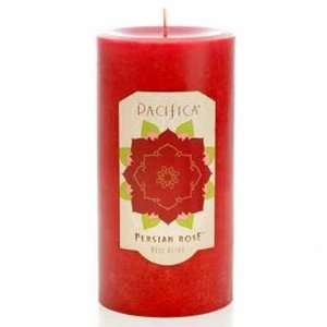  Pacifica Persian Rose 3x6 Pillar Candle