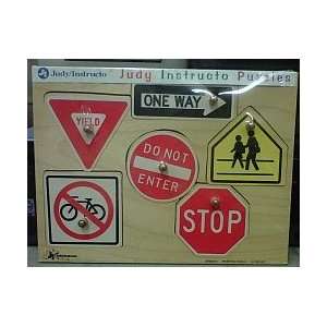  Traffic Signs Puzzle Toys & Games