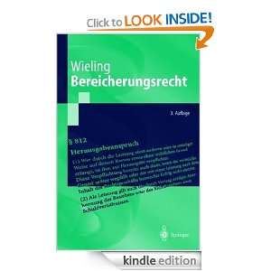 Bereicherungsrecht (Springer Lehrbuch) (German Edition) Hans Josef 