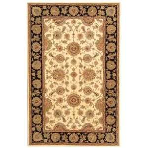 Safavieh Persian Court PC123A Ivory and Black Traditional 5 x 8 Area 