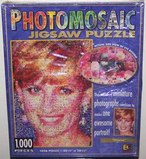 DIANA England Princess Flowers Photomosaic Puzzle NEW  