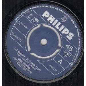  CARNIVAL IS CLOSED TODAY 7 INCH (7 VINYL 45) UK PHILIPS 
