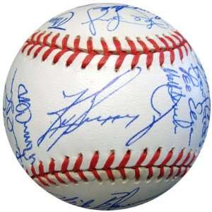  1997 Seattle Mariners Team Autographed Baseball Griffey 