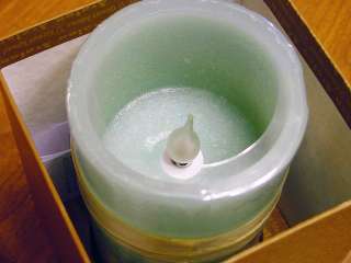 Avalon Spa Coastline Flameless Candle 3 by 6 Pillar Candle ~~New in 