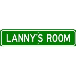 LANNY ROOM SIGN   Personalized Gift Boy or Girl, Aluminum 