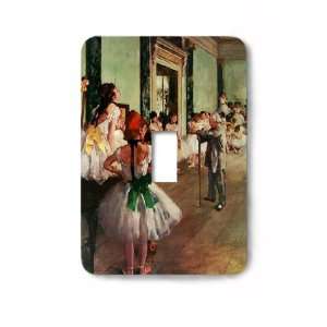 Fine Art Edgar Degas Dance Class Decorative Steel Switchplate Cover