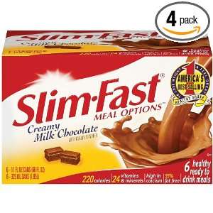 SlimFast Ready to Drink Meal Options Creamy Milk Chocolate 
