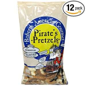 Pirates Booty Pirates Pretzels, 14 Ounce Bags (Pack of 12)