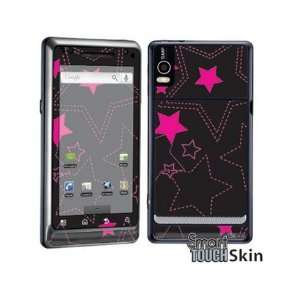  Smart Touch Graphic Hot Pink Shimmering Star Design Vinyl 