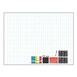   . Full Year Calendar Magnetic Strip Planning Board Kit (6 W x 4 H