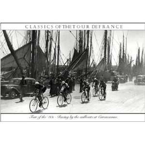  Sailboats 22 x 30 vintage cycling poster