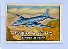 AVRO ASTON 1952 TOPPS WINGS  