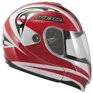  KBC FFR Cruz Modular Helmet X Large  Red Automotive