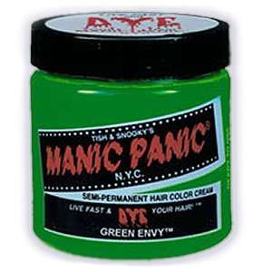  Manic Panic Semi Permanent Hair Color Cream Green Envy 4 