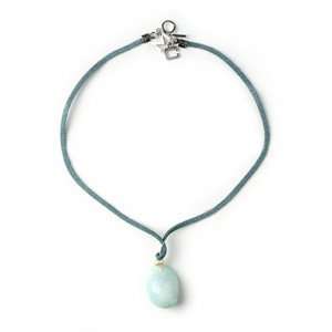   Shell, Freshwater Pearl and Sterling Silver Little Beach Necklace in