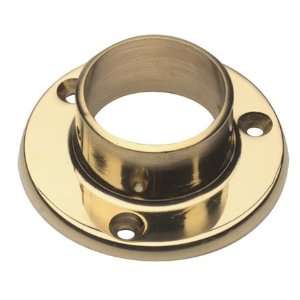  Round Solid Brass Wall Flange for 2 1/2 Tubing