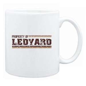  New  Property Of Ledyard Retro  Mug Name