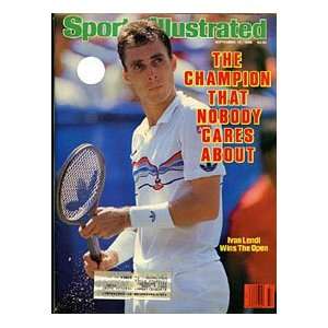  Ivan Lendl Unsigned Sports Illustrated Magazine 