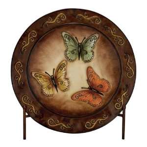  Unique Butterfly Metal Plate with Stand