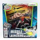 U809 Cobra 3 CH RC Gyro Helicopter Missile Launcher