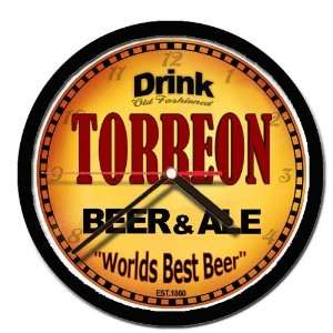  TORREON beer and ale cerveza wall clock 