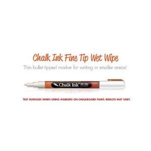  Chalk Ink Pen   1mm White Chalk Pen Wet Wipe Marker