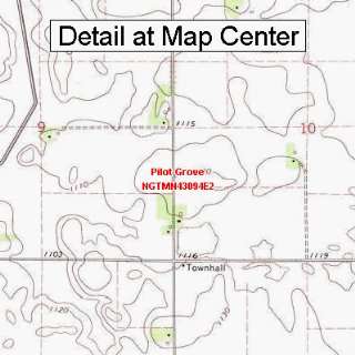  USGS Topographic Quadrangle Map   Pilot Grove, Minnesota 