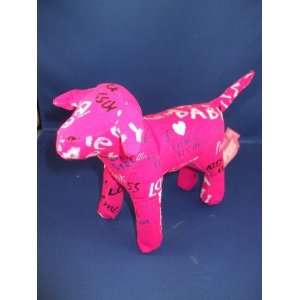  Victorias Secret Pink Kisses Collectible Plush Dog 
