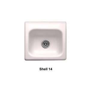 CorStone Berkley Drop In Social/Prep Sink   1 Hole   8 Centers 14 1 8 