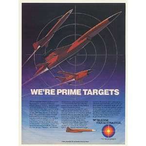   Ryan YAQM 127A SLAT Target Drone Print Ad (52740)