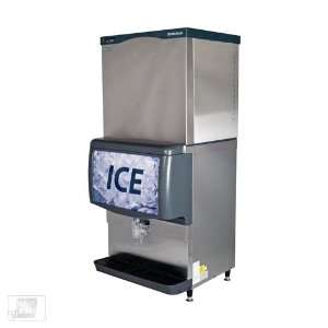 Scotsman C0830SR 3AID250B 1AKBT44 870 Lb Half Size Cube Ice Machine w 