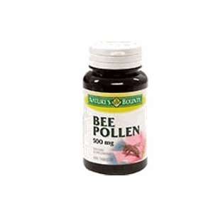 Bee Pollen 500 Mg Dietary Supplement Tablets, By Natures Bounty   100 