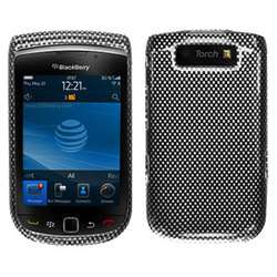For Blackberry Torch 9810 Cover Carbon Fiber Hard Case  
