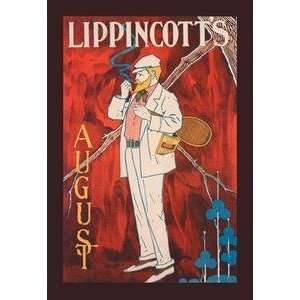  Vintage Art Lippincotts, August 1895   01282 x