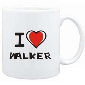  Mug White I love Walker  Last Names