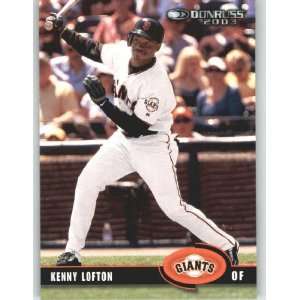  2003 Donruss #94 Kenny Lofton   San Francisco Giants 