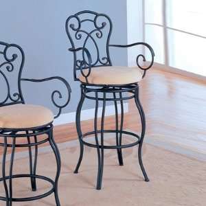  Wildon Home Belknap Springs 29 Bar Stool with Arms in 